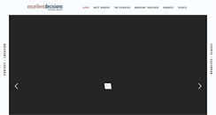 Desktop Screenshot of excellentdecisions.com